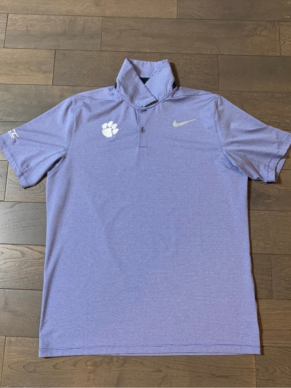 Nike Dri Fit Tour Performance Clemson Tigers ACC Golf Polo Shirt | Men’s L